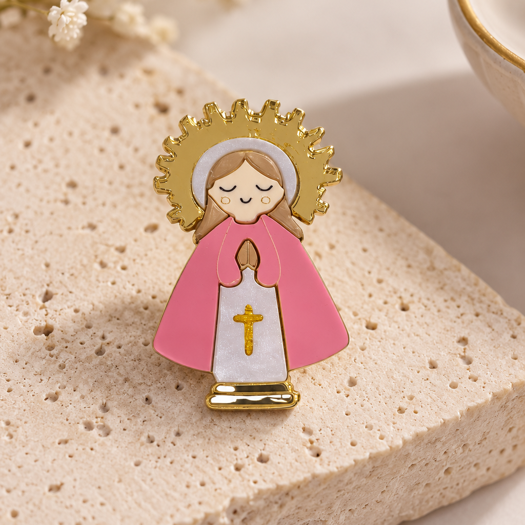 Broche de virgencita del Pilar