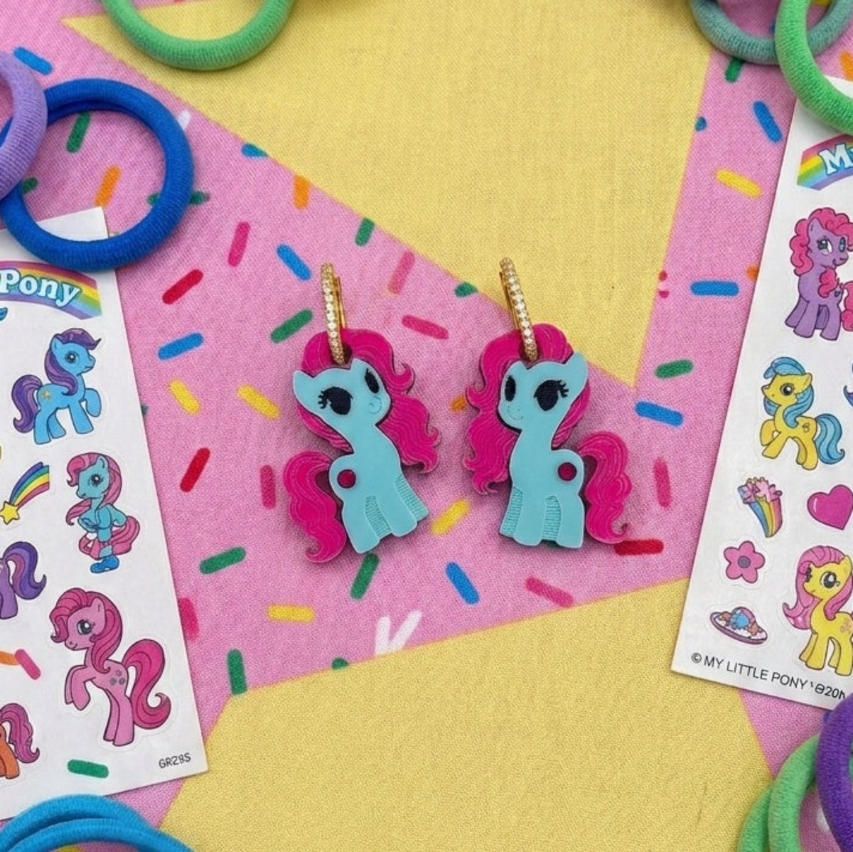 Little pony azul